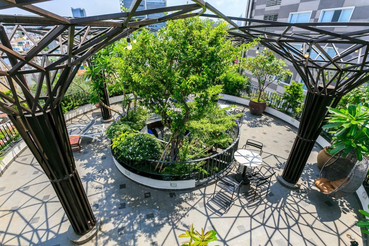 ホーチミン The Garden Buildingアパートホテル エクステリア 写真