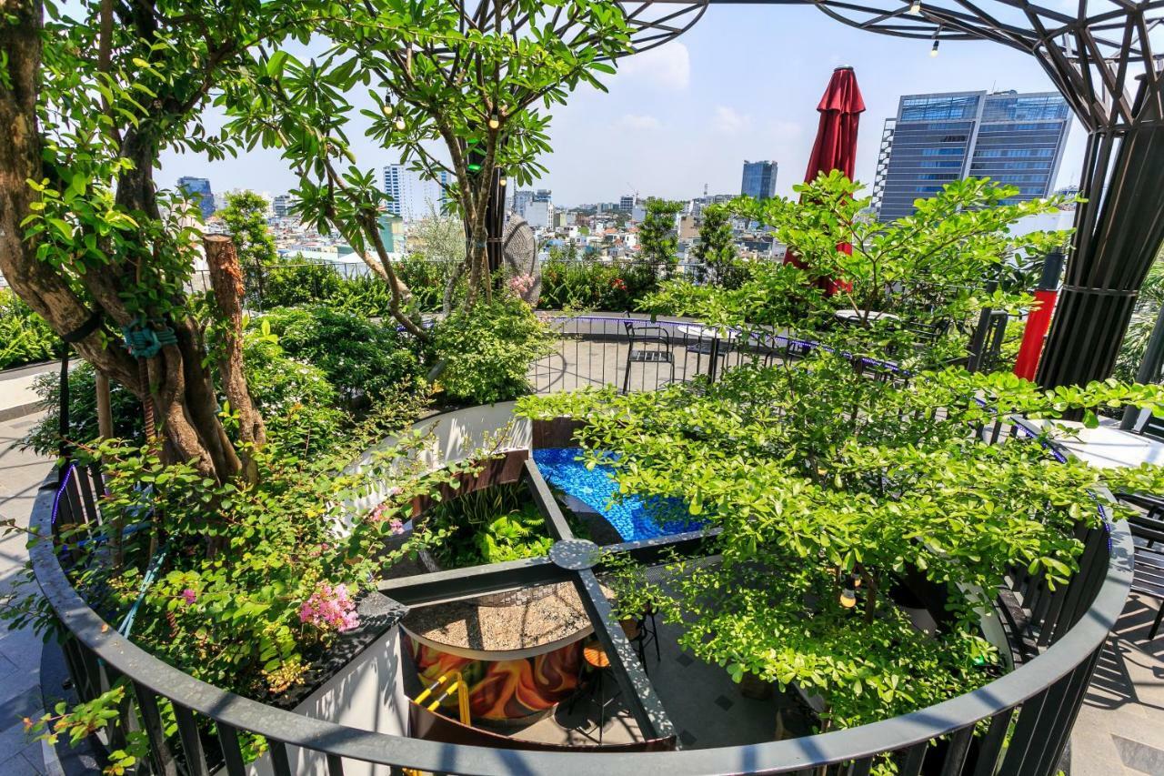 ホーチミン The Garden Buildingアパートホテル エクステリア 写真